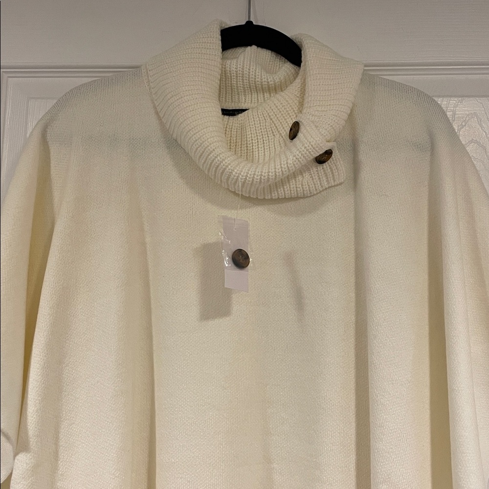 NWT Ann Taylor Open Poncho
